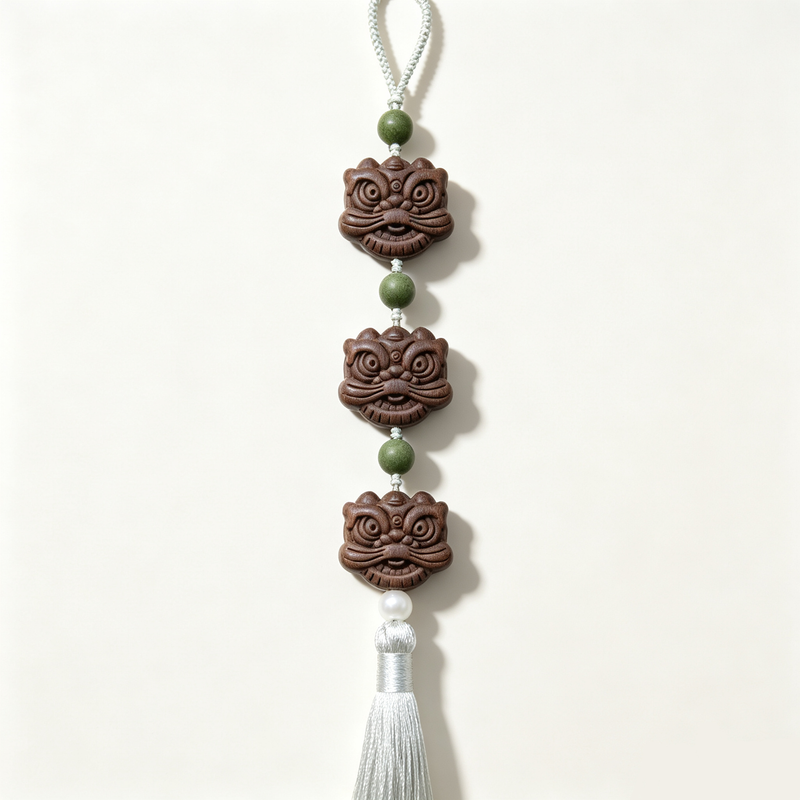 Awakened Lion — Handmade Hanging Charm | BEYUL