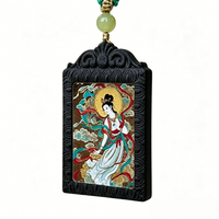 Sandalwood Incense Plaque — Moon Goddess Design | BEYUL