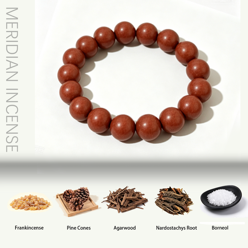Sandalwood Mala Bracelet — Aromatherapy Incense Beads | BEYUL